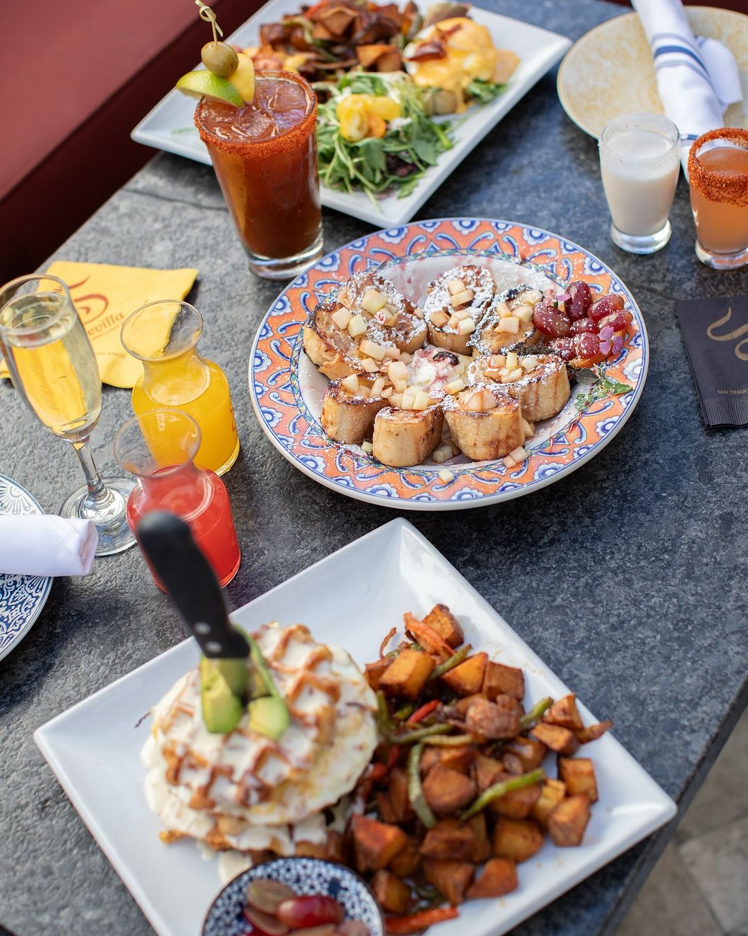$23 Bottomless Mimosas at Cafe Sevilla