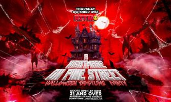 RITMO: A Nightmare on Pine Street 21+ on Halloween in Long Beach, CA!