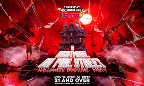 RITMO: A Nightmare on PINE street 21+ in LB, CA! (Halloween Costume Party)