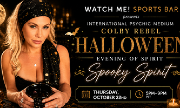 WATCH ME! LIVE IN LONG BEACH-Spooky Spirits with Colby Rebel